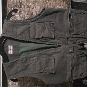 Fabindia Army Green Colored Vest
